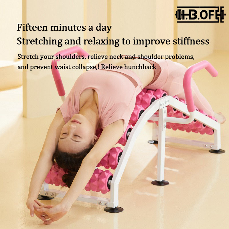Pilates Yoga Core - อุปกรณ์โยคะผ่อนคลายกล้ามเนื้อ ยืดหลังส่วนล่าง ยืนพิลาทิส กระชับเรียวขา บรรเทาอาการปวดหลังส่วนล่าง นวดเปิดหลังและยืดหลังส่วนล่าง