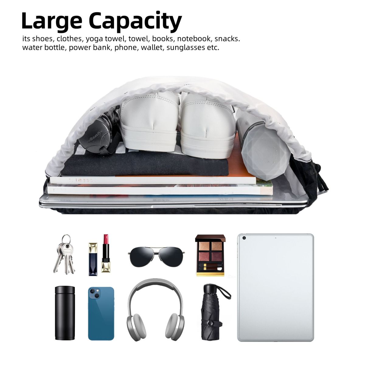 กระเป๋าหูรูดสำหรับคนชอบเล่นเกม - Pilates Yoga Bag บทวิจารณ์และราคา