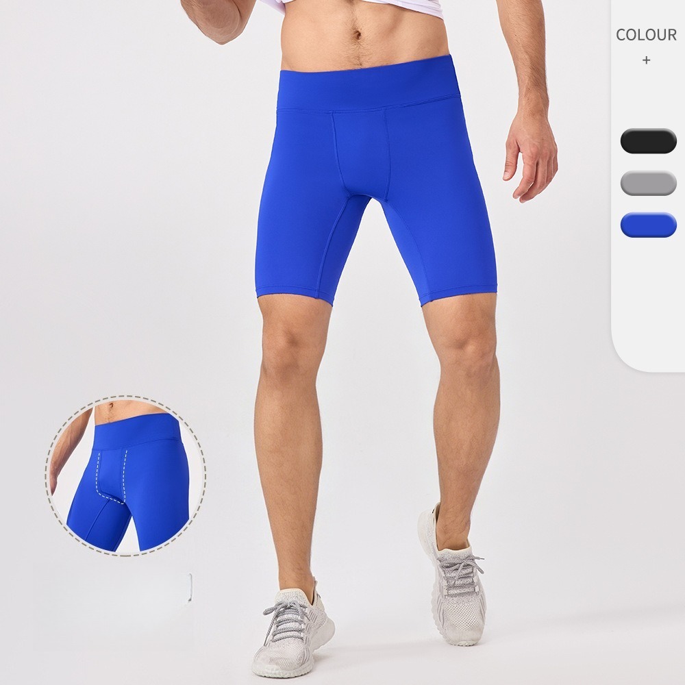 กางเกงโยคะขาสั้นผู้ชาย 5 นิ้ว  - Pilates Yoga Stretching บทวิจารณ์และราคา