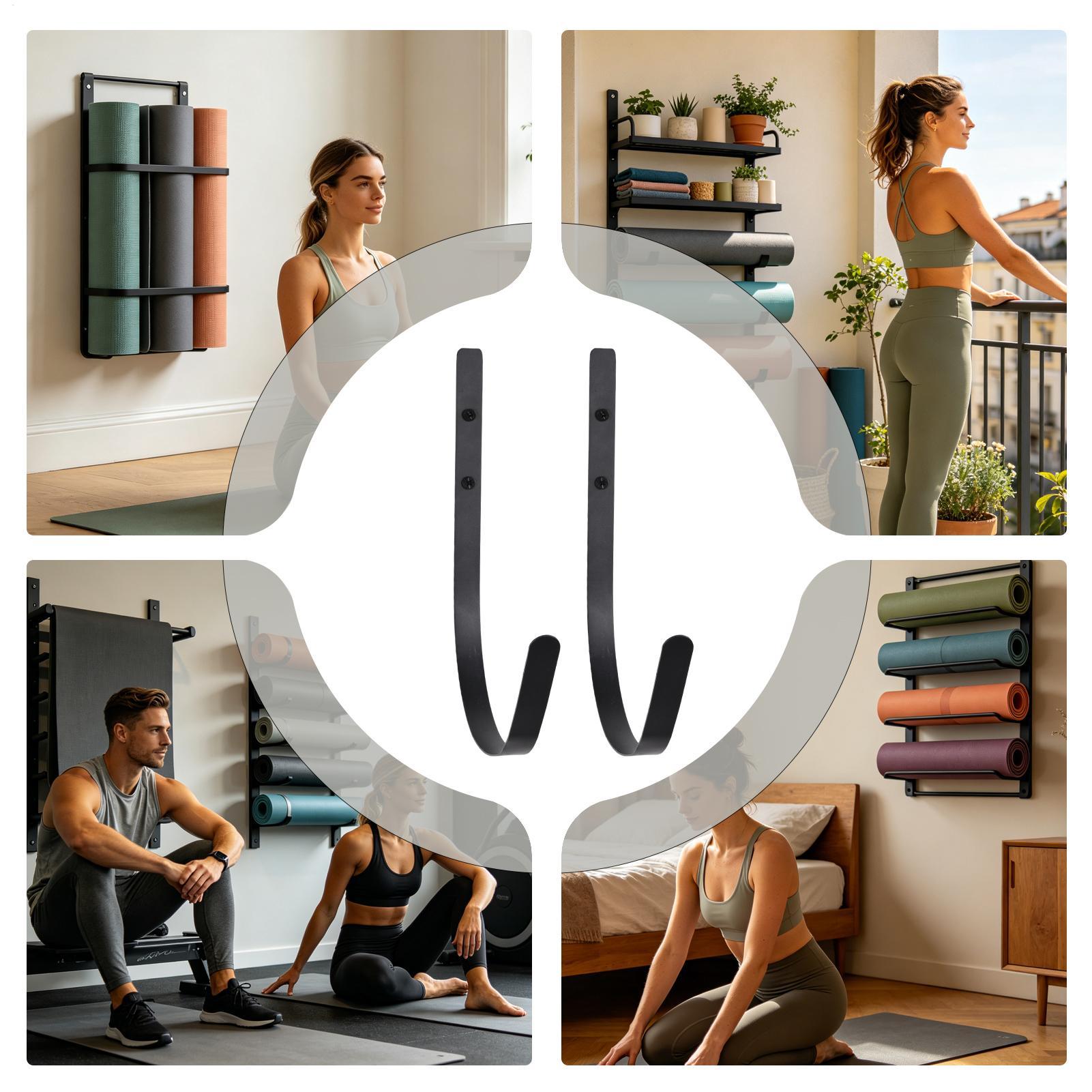 ที่แขวนเสื่อโยคะติดผนัง อุปกรณ - Pilates Yoga Garage บทวิจารณ์และราคา