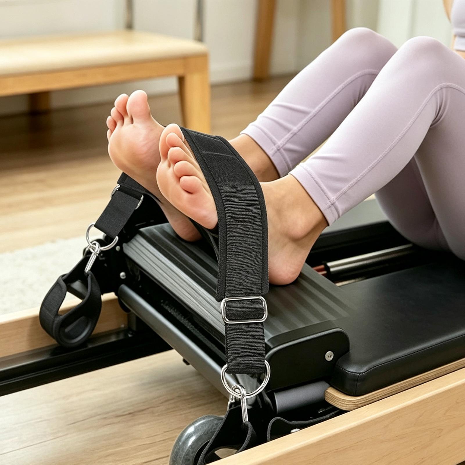 สายรัดเท้าพิลาทิสแบบหนา ปรับได - Pilates & Yoga Unleashed Studio บทวิจารณ์และราคา