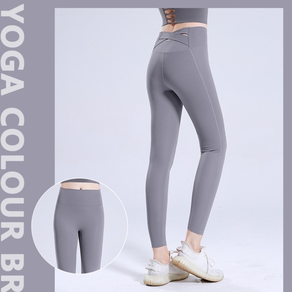 กางเกงโยคะกระชับสัดส่วน ยกสะโพ - Pilates In Yoga Pants บทวิจารณ์และราคา