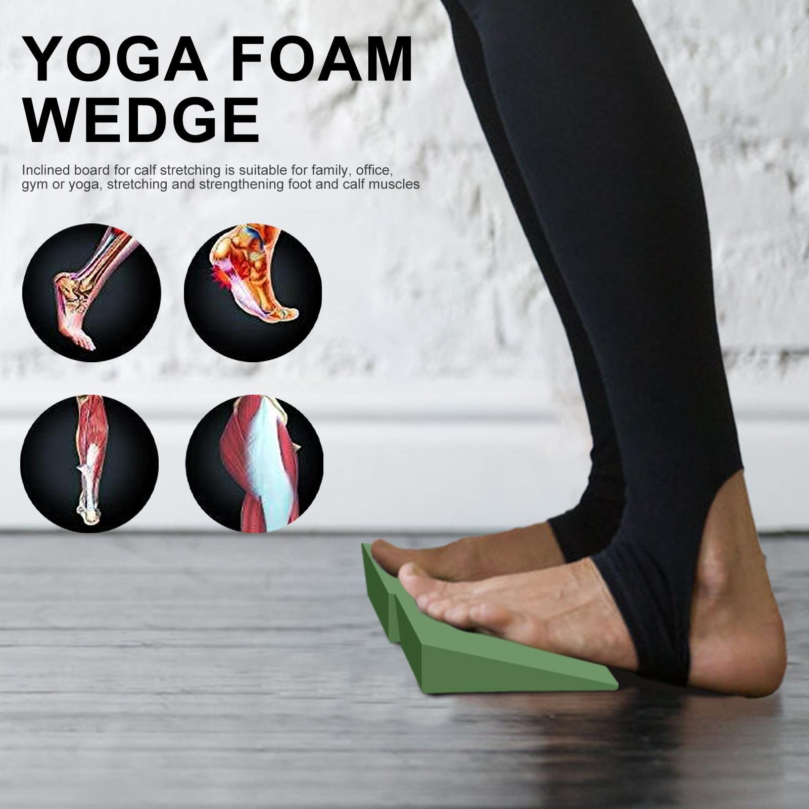 บล็อกโยคะ 1 คู่ ทำจากโฟม EVA ส - Pilates Yoga Stretching บทวิจารณ์และราคา