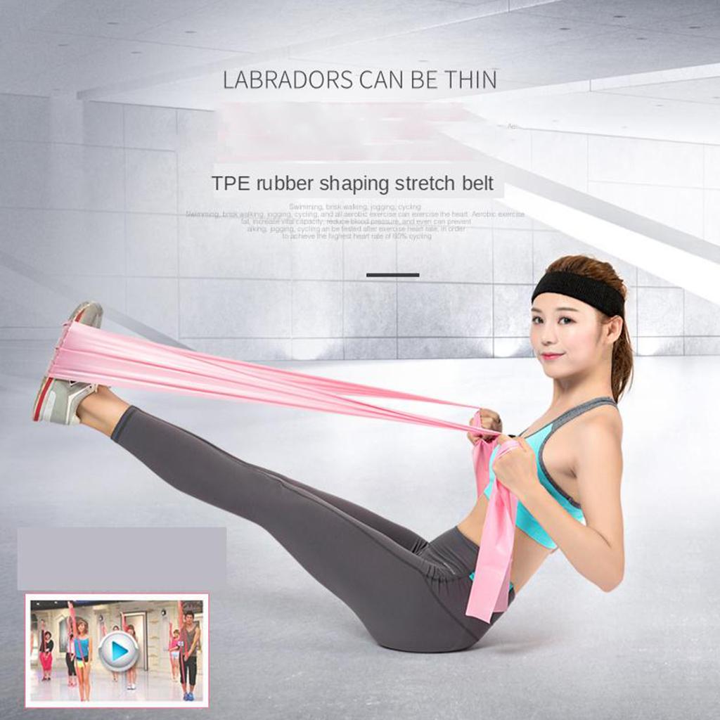 ชุดยางยืดออกกำลังกาย TPE สำหรั - Pilates Yoga Core บทวิจารณ์และราคา