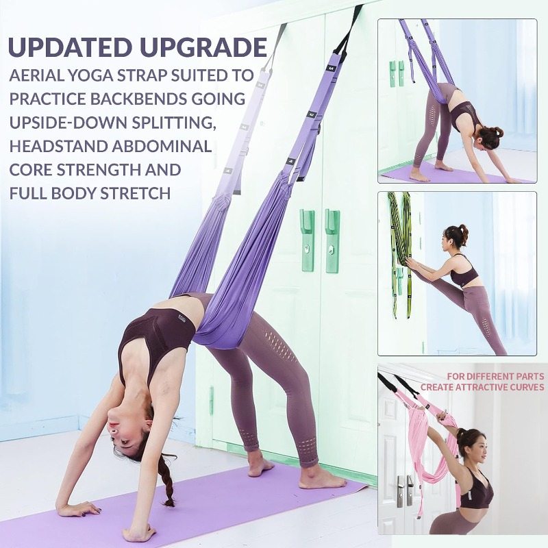 ชุดเปลญวนโยคะปรับระดับได้ พร้อ - Pilates Yoga Stretching บทวิจารณ์และราคา